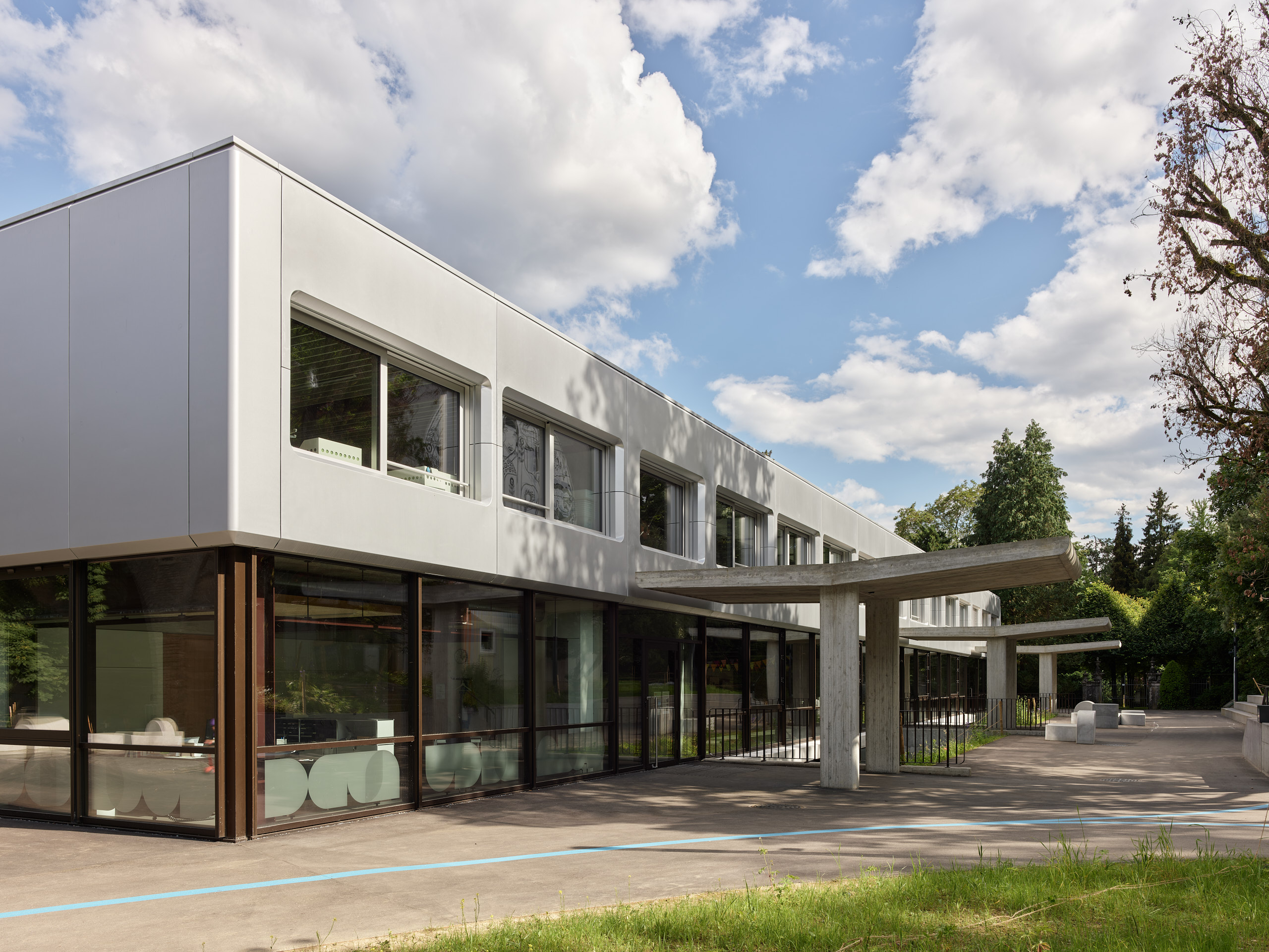 Schulhaus Pfaffechappe, Baden